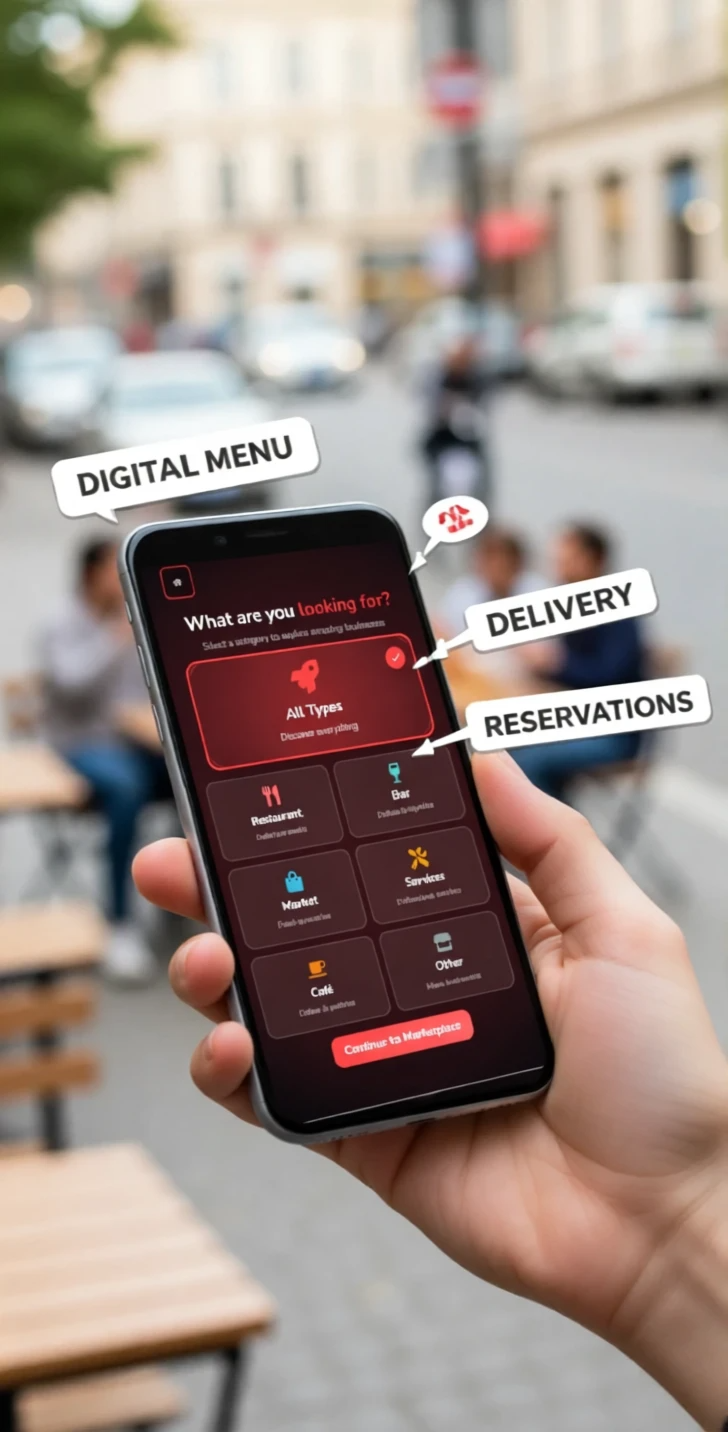 Delivery and reservations